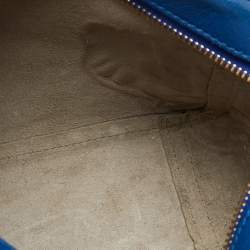 Pre Owned Anya Hindmarch Blue Leather Tony the Tiger Frosties Crossbody Bag