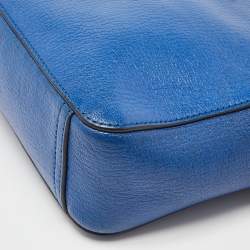 Pre Owned Anya Hindmarch Blue Leather Tony the Tiger Frosties Crossbody Bag