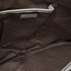 Pre Owned Anya Hindmarch Beige Raffia Zip Pouch