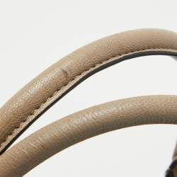 Pre Owned Anya Hindmarch Beige Leather Maxi Tony The Tiger Ebury Tote