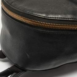 Pre Owned Anya Hindmarch Black Leather Mini Eyes Backpack