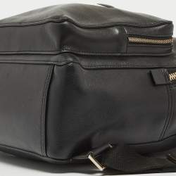 Pre Owned Anya Hindmarch Black Leather Mini Eyes Backpack