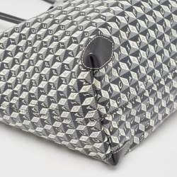 Anya Hindmarch Charcoal Coated Canvas I Am A Plastic Bag Motif Tote