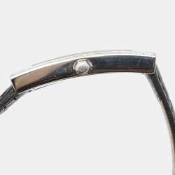 Pre Owned AquaMarin Mother of Pearl Stainless Steel Diamond Avalon Women's Wristwatch 20 mm