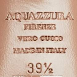 Pre Owned Aquazzura Beige/Transparent PVC And Leather Temptation Crystal Pumps Size 39.5