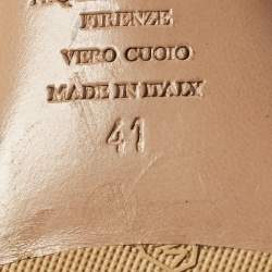 مملوكة مسبقًا حذاء كعب عالي أكوازورا بيلجرافيا شامواه بورجوندي مقاس 41