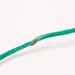 Pre Owned Aquazzura Green Suede Wild Thing Ankle Wrap Sandals Size 36