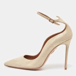 Aquazzura parisienne bow deals suede pumps