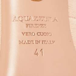 Pre Owned Aquazzura Pink Suede Dolce Vita Pumps Size 41