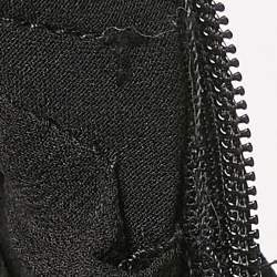 Pre Owned Armani Collezioni Black Silk Flared Knee-Length Skirt S