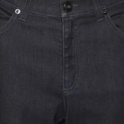 Pre Owned Armani Collezioni Blue Denim Jeans M