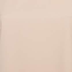 مملوكة مسبقًا فستان إيمبريو أرماني وردي صوف كريب شيفت مقاس صغير (سمول)