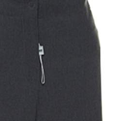 Pre Owned Armani Collezioni Grey Crepe Straight Fit Trousers XL