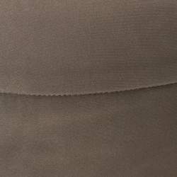 Pre Owned Armani Collezioni Olive Green Silk Blend Pencil Skirt M