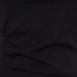 مملوكة مسبقًا فستان أرماني كوليزيوني تريكو أسو بديرابيه وسط مزين مقاس صغير - سمول