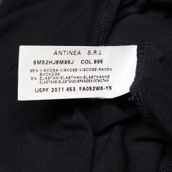 مملوكة مسبقًا Armani Collezioni Black Knit Sleeveless Top L