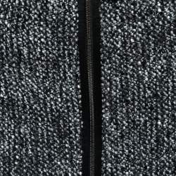 Pre Owned Armani Collezioni Black Monochrome Tweed Belted Skirt S