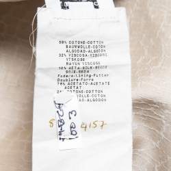 مملوكة مسبقًا Armani Collezioni Beige Jacquard Pencil Skirt S