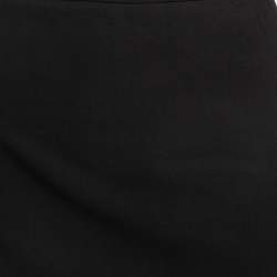 Armani Collezioni Black Crepe Formal Pencil Skirt XL