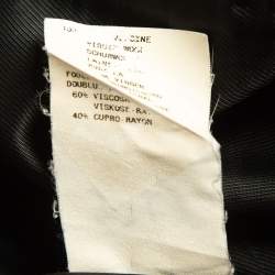 مملوكة مسبقًا Armani Collezioni Black Gabardine Single Breasted Formal Blazer XL