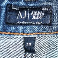 Armani Jeans Navy Blue Denim J45 Regular Jeans M