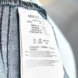 Armani Jeans Navy Blue Denim J45 Regular Jeans M