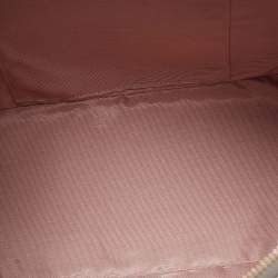 Pre Owned Aspinal Of London Beige Croc Embossed Leather Zipped Regent Tote