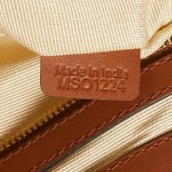 Aspinal Of London Brown Woven Leather London Tote