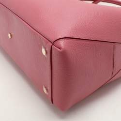 Aspinal Of London Pink Leather London Shopper Tote