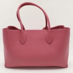 Aspinal Of London Pink Leather London Shopper Tote