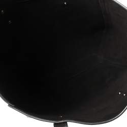 Pre Owned Aspinal of London Black Leather Essential Shopper Tote