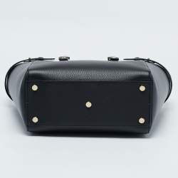 Pre Owned Aspinal Of London Black Leather Marylebone Tote