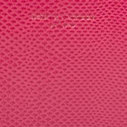 Aspinal Of London Pink Karung Leather Zip Around Wallet
