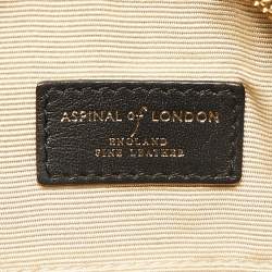Aspinal of London Multicolor Leather and Ostrich Embossed Marylebone Tote