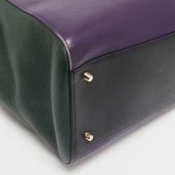 Aspinal of London Multicolor Leather and Ostrich Embossed Marylebone Tote