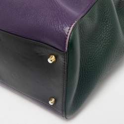 Aspinal of London Multicolor Leather and Ostrich Embossed Marylebone Tote
