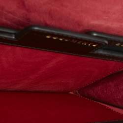 Aspinal Of London Black Croc Embossed Leather Travel Wallet