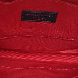 Pre Owned Aspinal Of London Multicolor Leather Shoulder Bag