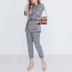 Pre Owned Aspinal Of London Multicolor Leather Shoulder Bag