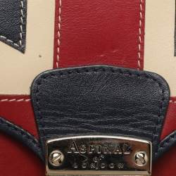 Pre Owned Aspinal Of London Multicolor Leather Shoulder Bag