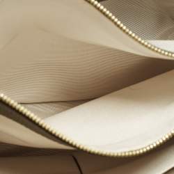 Pre Owned Aspinal Of London Midi London Olive Green Leather Tote