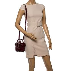 Aspinal Of London Red Croc Embossed Leather Marylebone Tote