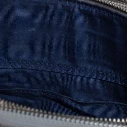 Aspinal Of London Grey Croc Embossed Leather Brook Street Tote