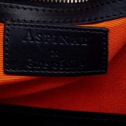 Aspinal Of London x Etre Cecile Multicolor Leather Trunk Top Handle Bag