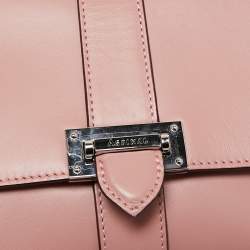 Aspinal Of London Pink Leather Lottie Shoulder Bag