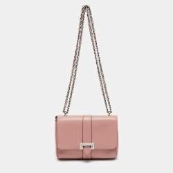 Aspinal Of London Pink Leather Lottie Shoulder Bag