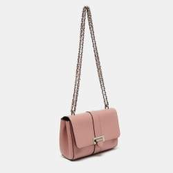 Aspinal Of London Pink Leather Lottie Shoulder Bag
