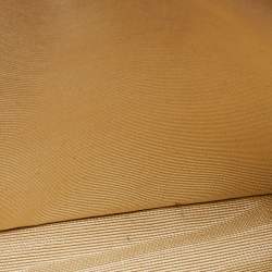 Aspinal Of London Brown Croc Embossed Leather Soho Clutch