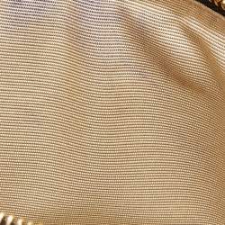 Aspinal Of London Brown Croc Embossed Leather Soho Clutch