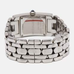 Audemars Piguet Blue Stainless Steel Diamond Promesse 67259ST.ZZ.1156ST03 Women's Wristwatch 20 mm